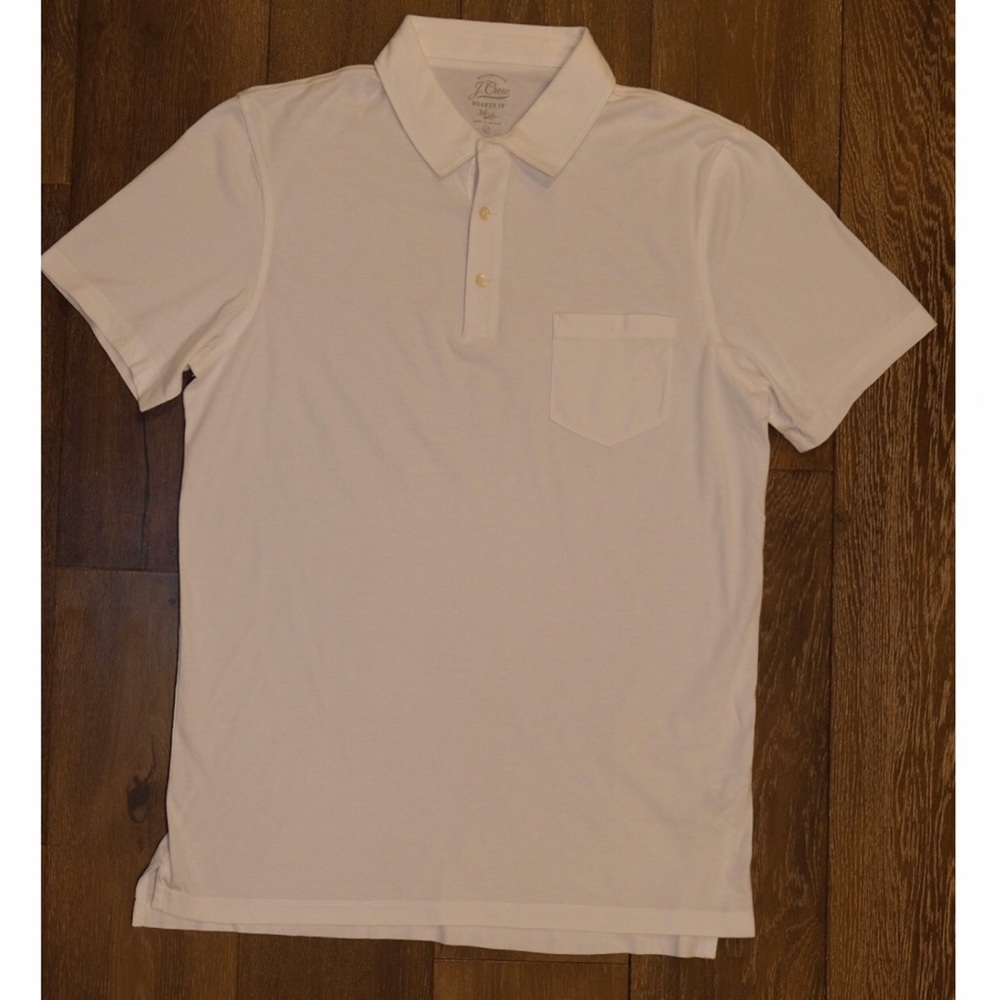 JCrew Stretch Piqué Polo Shirt